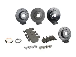Performance Front And Rear Brake Service Kit
