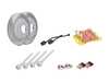 ES#2602559 - 95535240151RPKT1 - Performance Rear Brake Service Kit - Featuring genuine Porsche rotors and EBC YellowStuff brake pads - Assembled By ECS - Porsche