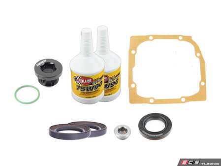 ES#4820475 - 33111211708KT4 - Differential Case Re-Seal Kit - 188mm Medium Case - Includes axle seals and driveshaft seal. - Assembled By ECS - BMW