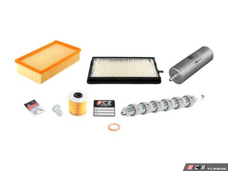 ES#2723026 - E36M42IN2DgKT - "Dry" Inspection 2 Service Kit - Includes spark plugs and all filters - add your preferred fluids for a complete service. For engines with aluminum oil filter housing. - Genuine BMW - BMW