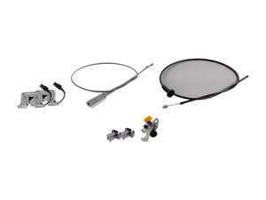 ES#2951987 - 51237060552kt - Hood Release Repair Kit  - Everything you need to service your hood release system - Genuine BMW - BMW