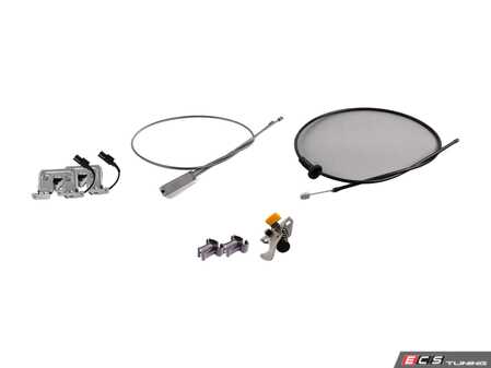 ES#2951987 - 51237060552kt - Hood Release Repair Kit  - Everything you need to service your hood release system - Genuine BMW - BMW