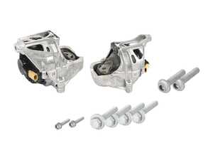 ES#4821285 - 4M0199371HAKT1 - Engine Mounts With Installation Kit  - Includes both mounts and required hardware. - Assembled By ECS - Audi