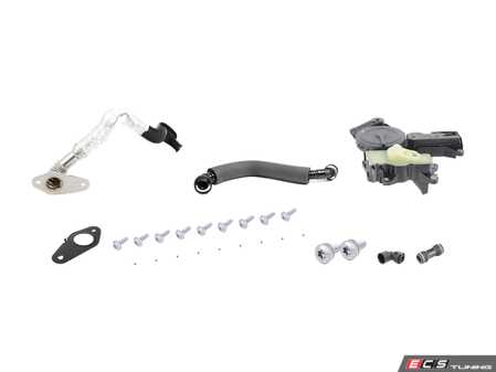 ES#3090507 - 06H103223Akt - Emissions Service Kit - Everything you need to replace a faulty PCV valve - Genuine Volkswagen Audi - Audi