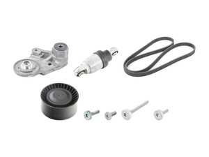 ES#4666828 - 9a110221601KT - Accessory Drive Belt Kit - Featuring Continental Serpentine Belt, Pulleys, Tensioner, and Hardware needed to Fully Complete the Job! - Continental - Porsche