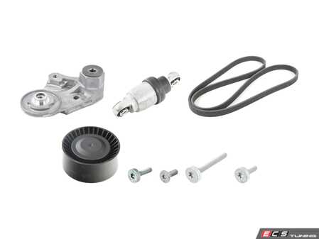 ES#4666828 - 9a110221601KT - Accessory Drive Belt Kit - Featuring Continental Serpentine Belt, Pulleys, Tensioner, and Hardware needed to Fully Complete the Job! - Continental - Porsche