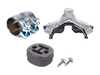 ES#2592550 - 3C0253609JKT - Rear Muffler Installation Kit - Everything you need for a quick and easy install - Assembled By ECS - Volkswagen