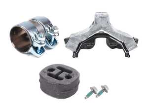 ES#2592550 - 3C0253609JKT - Rear Muffler Installation Kit - Everything you need for a quick and easy install - Assembled By ECS - Volkswagen