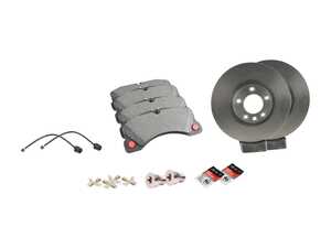 ES#4656990 - 95835140300KT2 - Front Brake Service Kit - Featuring Brembo rotors, and Brembo pads - Assembled By ECS - Porsche
