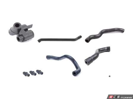 ES#2770428 - 1120180482KT3 - Oil Separator And Emissions Service Kit - Includes all quality aftermarket hoses and connectors for proper replacement - Assembled By ECS - Mercedes Benz