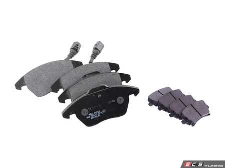 ES#3691496 - hb543n.760KT2 -  Front & Rear Brake Pad Kit - Hawk HP Plus - A composite that can take the heat at the track and get you home safely. - Hawk - Volkswagen