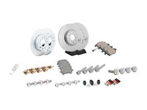 ES#2806918 - 1K0615301AAKT93 - Front & Rear Brake Service Kit (312x25/260x12) - Featuring genuine service parts - Genuine Volkswagen Audi - Volkswagen