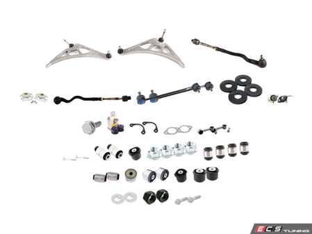 ES#2649824 - 33172282484KT9 - Front And Rear Suspension Refresh Kit - All the necessary high quality aftermarket parts to completely rebuild your front and rear suspension in one comprehensive package - Assembled By ECS - BMW