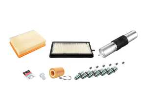 ES#2723014 - M52INS2Dg2KT - "Dry" Inspection II Service Kit - Includes spark plugs and all filters - add your preferred fluids for a complete service - Genuine BMW - BMW