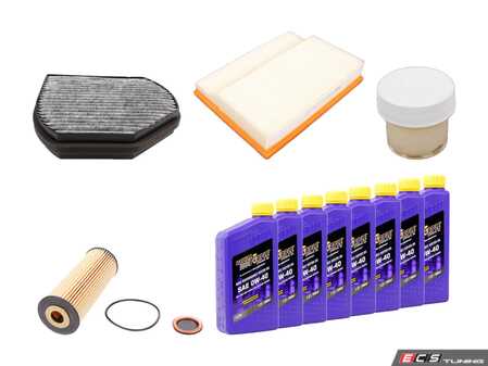 ES#2771712 - 1041800109KT16 - 'B' Service Kit - Everything you need to perform a 'B' Service - Assembled By ECS - Mercedes Benz