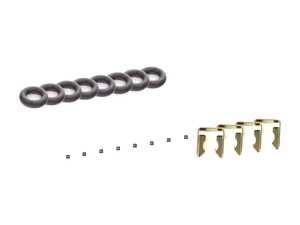 ES#3660425 - wht005422bktKT - Fuel Injector Installation Kit - Takes the guess work out of installing fuel injectors - Assembled By ECS - Audi