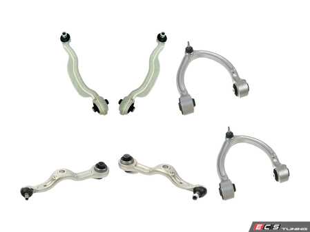 ES#4662431 - 22133088071KT - Front Control Arm Kit - Featuring Comprehensive Hamburg-Technic Front Control Arm Kit - Assembled By ECS - Mercedes Benz