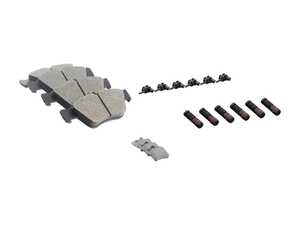 ES#2765758 - 2034210312KT16 - Front And Rear Brake Pad Kit  - Featuring NPN pads - Assembled By ECS - Mercedes Benz