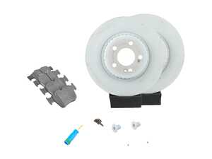 ES#4815481 - 0004230712KT2 - Rear Brake Service Kit (320x24) - Featuring Genuine Mercedes-Benz Rotors, and pads. - Genuine Mercedes Benz - Mercedes Benz
