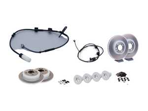ES#4351985 - 34116858652KT14 - Front & Rear Brake Service Kit - All you need to replace your brake pads and rotors - Genuine MINI - MINI