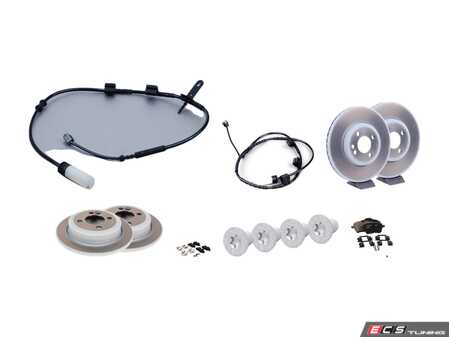 ES#4351985 - 34116858652KT14 - Front & Rear Brake Service Kit - All you need to replace your brake pads and rotors - Genuine MINI - MINI