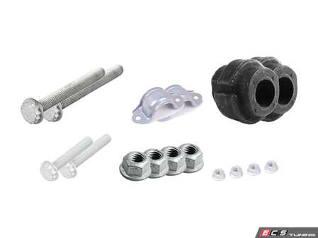 ES#3969924 - 4d0411327gkt4 - Front Sway Bar Installation Kit  - Includes new bushings, brackets and hardware - Genuine Volkswagen Audi - Audi