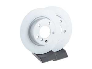 ES#3142581 - 34219811540kt1 - Rear Brake Rotors - Pair 11.65" (296x10) - New brake rotors to restore your stopping power in your MINI - Zimmermann - MINI