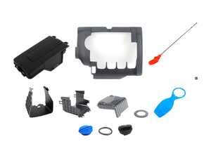ES#2763063 - 03G103907KT - Engine Compartment Cover Kit - Give your engine bay a factory fresh look with all new covers - Genuine Volkswagen Audi - Volkswagen