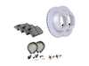 ES#2597624 - 477405083ARPKT - Performance Rear Brake Service Kit - Featuring Zimmerman Z-Coated rotors and Hawk HPS brake pads  - Assembled By ECS - Porsche