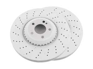 ES#4689882 - 2224215100KT1 - Front Brake Rotors - Pair (370x36) - Restore your vehicles stopping power. - Vaico - Mercedes Benz