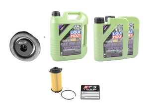 ES#4643134 - 9A210722500KT10 - Liqui Moly Molygen Oil Service Kit (5w-40) - With ECS Magnetic Drain Plug - Includes Hengst filter and Liqui Moly Molygen New Generation A40 Spec oil - Assembled By ECS - Porsche