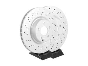 ES#2618408 - 2304210812KT2 - Front Brake Rotors - Pair - Includes left and right front brake rotors - ATE - Mercedes Benz