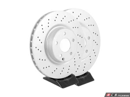 ES#2618408 - 2304210812KT2 - Front Brake Rotors - Pair - Includes left and right front brake rotors - ATE - Mercedes Benz