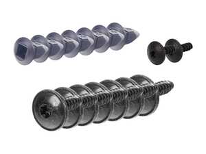 ES#2568428 - N90875001 - Rear Fender Liner Hardware Kit - Priced Each - Used to attach the rear fender liner to your vehicle - Genuine Volkswagen Audi - Audi