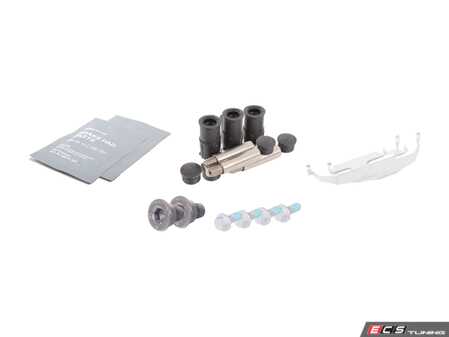 ES#4775888 - 34412354195KT - Rear Pad and Rotor Installation Kit - All the hardware, wear components and lubricant for a clean and proper brake install - Genuine BMW - BMW