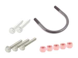 ES#2765734 - 1244920027KT - Catalytic Converter Installation Kit - Hardware for installing the catalytic converter to the rear section of the exhaust. - Genuine Mercedes Benz - Mercedes Benz