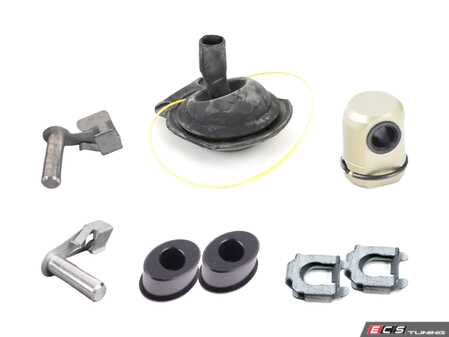 ES#3170150 - 25117528407KT4 - Performance Shifter Rebuild Kit - Rebuild your worn shifter & improve shift feel with ECS Delrin bushings! - Assembled By ECS - BMW