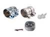 ES#2594045 - 1K0253141PKT3 - Center Muffler Installation Kit - Includes the necessary clamps, hangers and hardware - Assembled By ECS - Audi