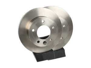 ES#4707603 - 903421011264KT - Front Brake Rotors - Pair - Featuring Brembo Front Rotors - Brembo - Mercedes Benz