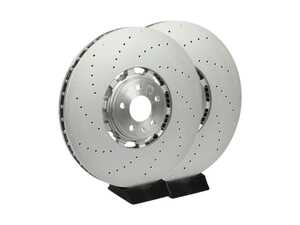 ES#4818068 - 4m8615301dKT - Front Brake Rotors - Pair (420x40) - Restore the stopping power in your vehicle. - Genuine Volkswagen Audi - Audi