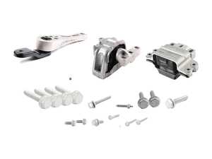 ES#3691713 - 1k0199555cd2KT - ECS Ultimate Engine & Transmission Mount Kit - Includes all driveline mounts with all the necessary hardware - Assembled By ECS - Volkswagen