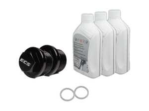 ES#4057073 - G052527AKT4 -  Manual Transmission Service Kit - With ECS Magnetic Drain Plug - Featuring 3 liters of genuine fluid and a ECS magnetic drain plug to service your transmission. - Assembled By ECS - Volkswagen