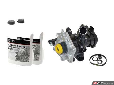 ES#4840483 - MK7GLIWP2KT - Thermostat/Water Pump Kit - Featuring Hamburg Tech Water Pump and Thermostat - Assembled By ECS - Volkswagen