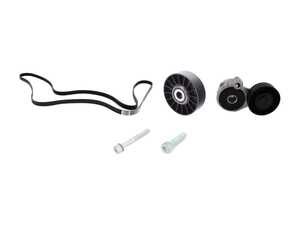 ES#2763124 - 077903133Ekt - Accessory Belt Kit - Belt service kit includes belt, tensioner, & hardware to keep your belt where it should be! - Assembled By ECS - Audi