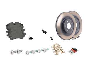 ES#4475780 - 80a615601cKT1 - Rear Brake Service Kit (330x22) - Restore the stopping power in your vehicle - Genuine Volkswagen Audi - Audi