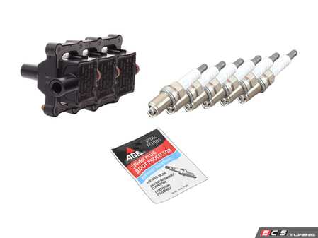ES#3623864 - 0001587503KT5 -  Ignition Service Kit - Includes three Genuine coil packs and six Genuine spark plugs - Genuine Mercedes Benz - Mercedes Benz