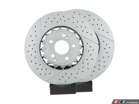 ES#4014020 - 2124210512KT - Front Brake Rotors - Pair (360x36) - Restore the stopping power in your vehicle. - Zimmermann - Mercedes Benz