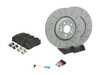 ES#4690405 - 167421080107KT2 - Front Brake Service Kit - Featuring Genuine Mercedes-Benz Front Rotors, and Front Brake Pads - Genuine Mercedes Benz - Mercedes Benz