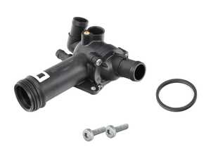 ES#4842735 - 07K121111ELT1KT - Thermostat Replacement Kit - Keep your cooling system efficient with a new thermostat, housing and o-ring - Assembled By ECS - Audi