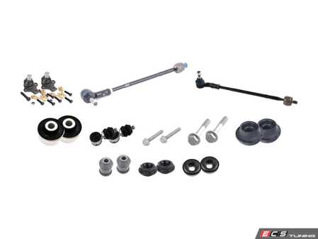 ES#2162759 - 1J0498021 - ECS Tuning Suspension Refresh Kit - Stage 2 (Heavy Duty) - Restore the handling of your MK3 to bring back that new car feel. This kit includes everything in the stage 1 kit but upgrades to complete tie rod assembly. - Assembled By ECS - Volkswagen